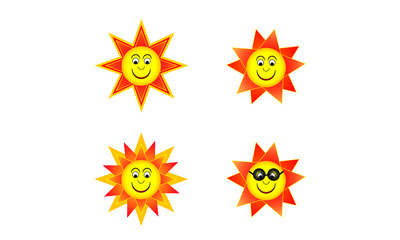 Happy Sun collection with gradation