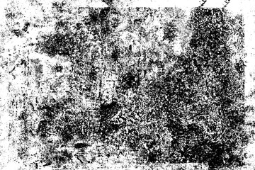 Grunge black and white. Abstract texture, dirt, dust, noise. Monochrome background of the old backdrop
