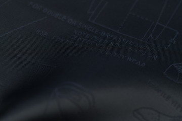 Fabric texture drawing on fabric