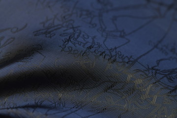 Fabric texture drawing on fabric