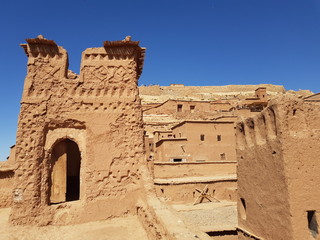 la entrada Aït Ben Haddou, Ouarzazate, Morocco