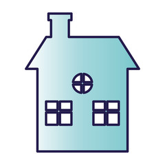 house real estate architecture gradient design