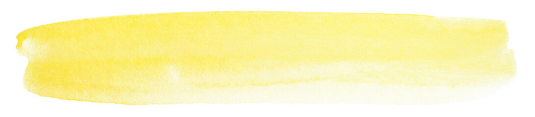watercolor stain yellow, on paper watercolor texture. paint element for design