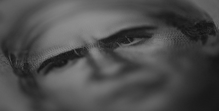 Macro photography ,Fifty 50 pesos note is second-smallest denomination of Mexican currency. The obverse has the portrait of Jos&eacute; Mar&iacute;a Morelos y Pav&oacute;n, insurgent of Mexican Independence