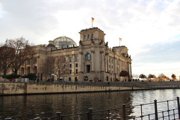 Fototapeta na wymiar Berlin Reichtag