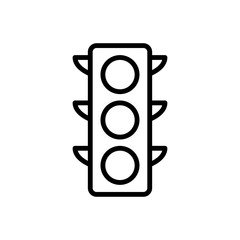 Traffic light sign design trendy