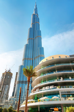 Burj Khalifa - the tallest skyscraper in the world.