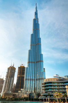 Burj Khalifa - the tallest skyscraper in the world.