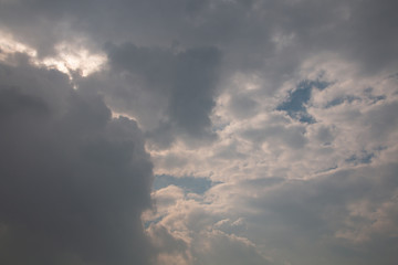 A drmamtic sky overlay