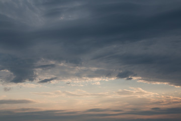 Obraz premium A drmamtic sky overlay