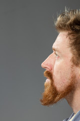  man with red beard