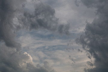 A drmamtic sky overlay