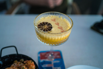 orange cocktail