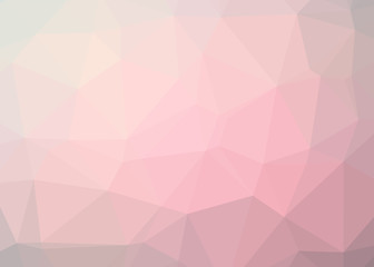 Fototapeta premium Abstract Trianglify gradient Generative Art background illustration
