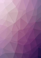 Obraz premium Abstract Trianglify gradient Generative Art background illustration