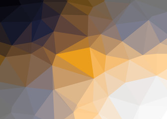 Abstract Trianglify gradient Generative Art background illustration