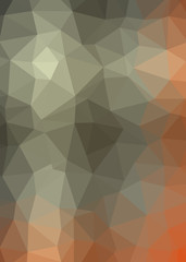 Abstract Trianglify gradient Generative Art background illustration