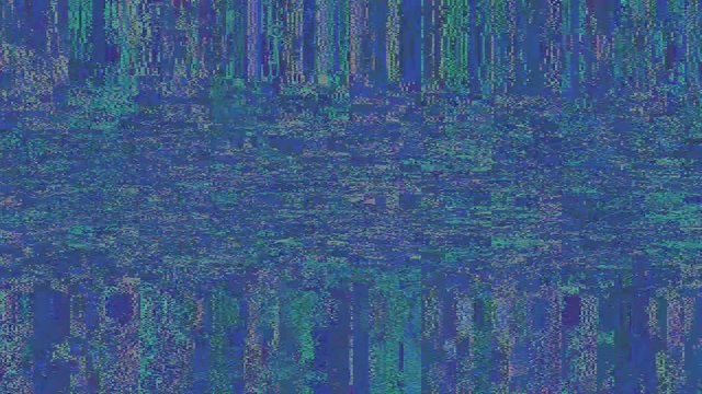 Festive polychrome texture. Damaged TV effect, Digital animation. 