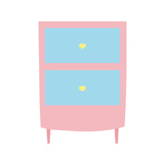 bedside table furniture drawers decoration