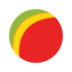 Colored ball icon