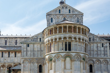Fototapeta na wymiar Pisa Cathedral, Piazza del Duomo, Tuscany, Italy