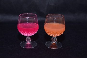 Mock up  design set of elegant and traditional drink ware / drinking glass & Jar for wine or juice,...