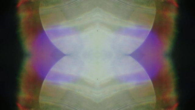 Luxury holographic overlay. Surrealistic light transitions. Light beams shine in dark space. 