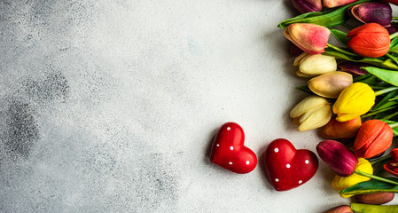 St. Valentine day card concept