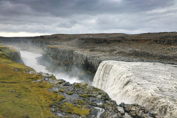 Dettifoss waterfall in Iceland, Europe