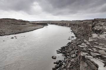  Dettifoss waterfall in Northeast Iceland region