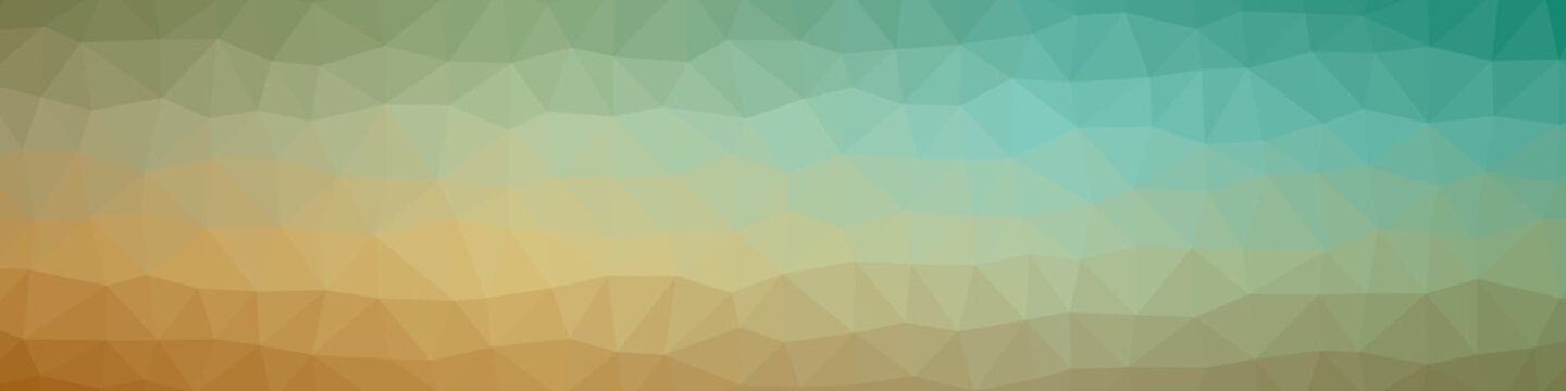 Abstract Trianglify gradient Generative Art background illustration