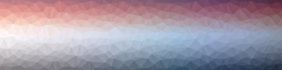 Obraz premium Abstract Trianglify gradient Generative Art background illustration