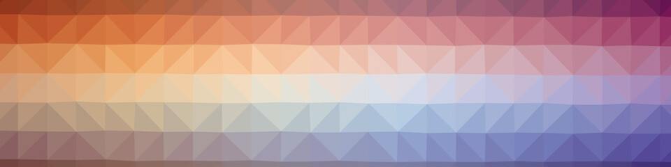 Fototapeta premium Abstract Trianglify gradient Generative Art background illustration