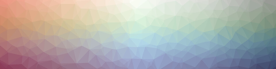 Obraz premium Abstract Trianglify gradient Generative Art background illustration