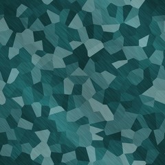Cyan blue abstract seamless tileable pattern polygone background
