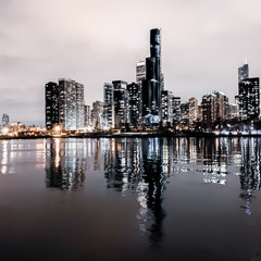 Obraz premium Chicago View