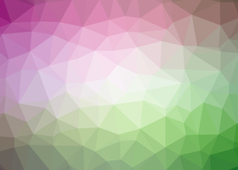 Obraz premium Abstract Trianglify gradient Generative Art background illustration