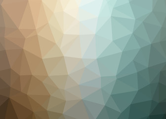 Abstract Trianglify gradient Generative Art background illustration