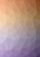 Abstract Trianglify gradient Generative Art background illustration