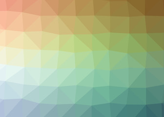 Abstract Trianglify gradient Generative Art background illustration