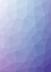 Fototapeta premium Abstract Trianglify gradient Generative Art background illustration