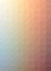 Abstract Trianglify gradient Generative Art background illustration