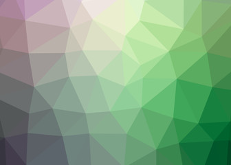 Abstract Trianglify gradient Generative Art background illustration
