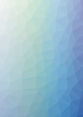 Fototapeta premium Abstract Trianglify gradient Generative Art background illustration