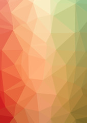 Abstract Trianglify gradient Generative Art background illustration