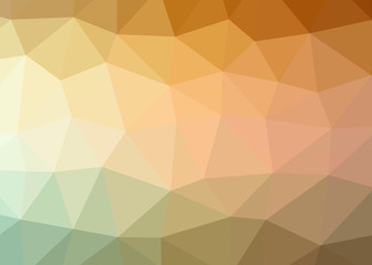Abstract Trianglify gradient Generative Art background illustration