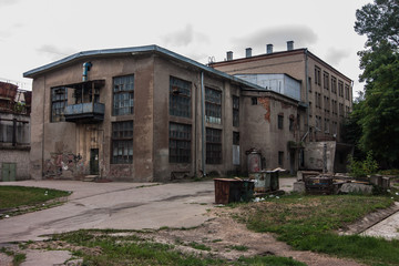 Industrial Building in the campus in Kharkiv Polytechnic Institute
