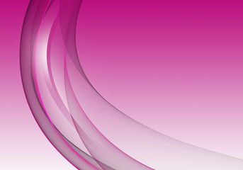 Abstract white and fuchsia background waves. Bright abstract background.