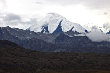 Mt McKinley in Denali National Park