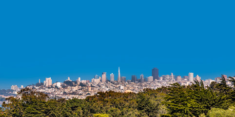 skyline of San Francisco